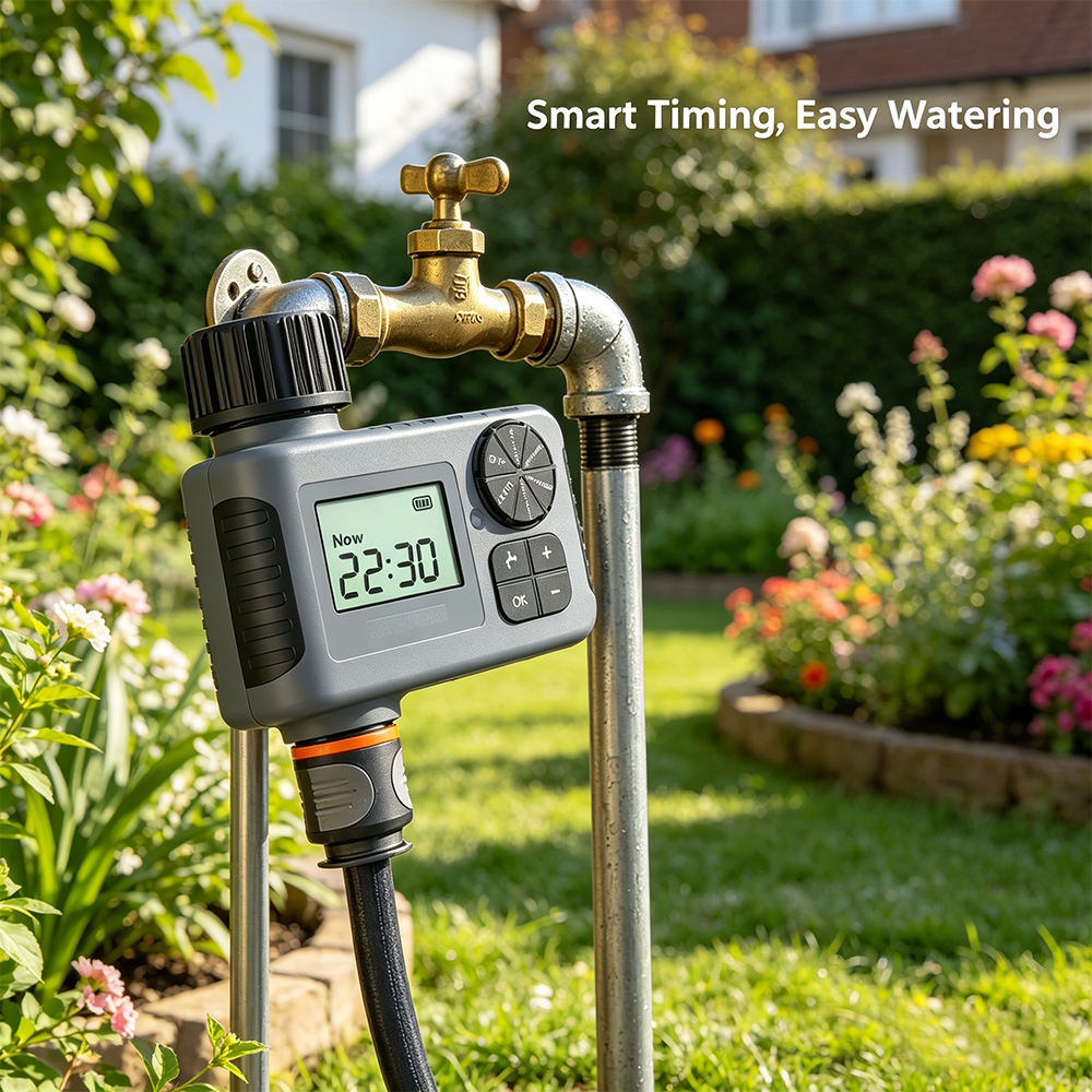 Smart Garden Sprinkler System - 1 outlet automatic watering timer intelligent