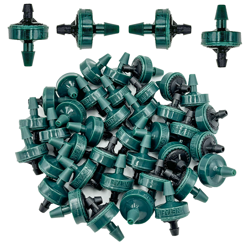 Smart Garden Sprinkler System - 20-50pcs Greenhouse 8L/H Adjustable Dropper Flow