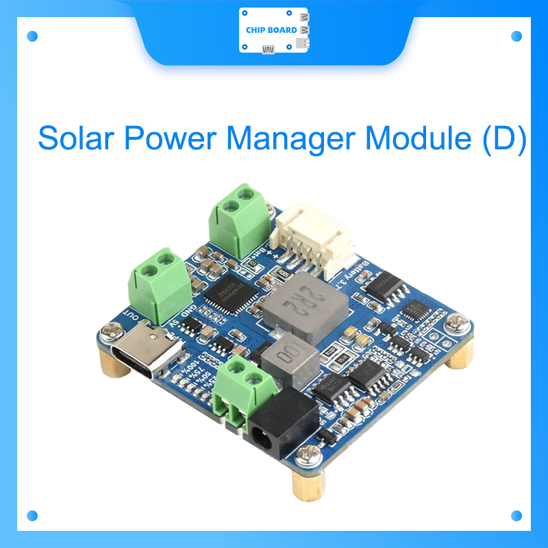Smart Garden Arduino - Waveshare Solar Power Manager Module (D),