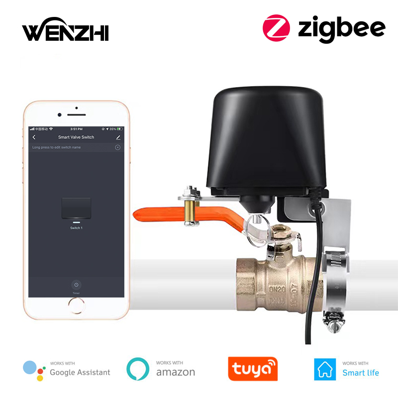 Smart Garden Valve - ZigBee Water/Gas Valve Remote Control System