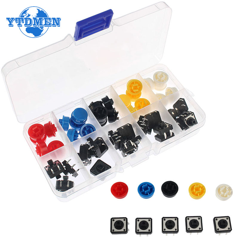 Smart Garden Arduino - 25 Sets Tactile Push Button Switch