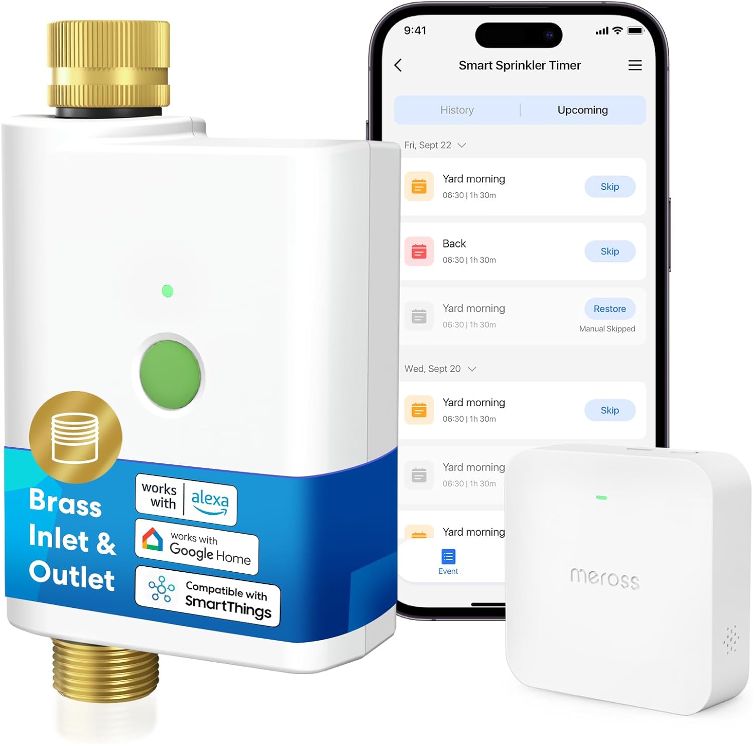 Smart Garden Apple - WiFi Water Timer for Garden Hose,