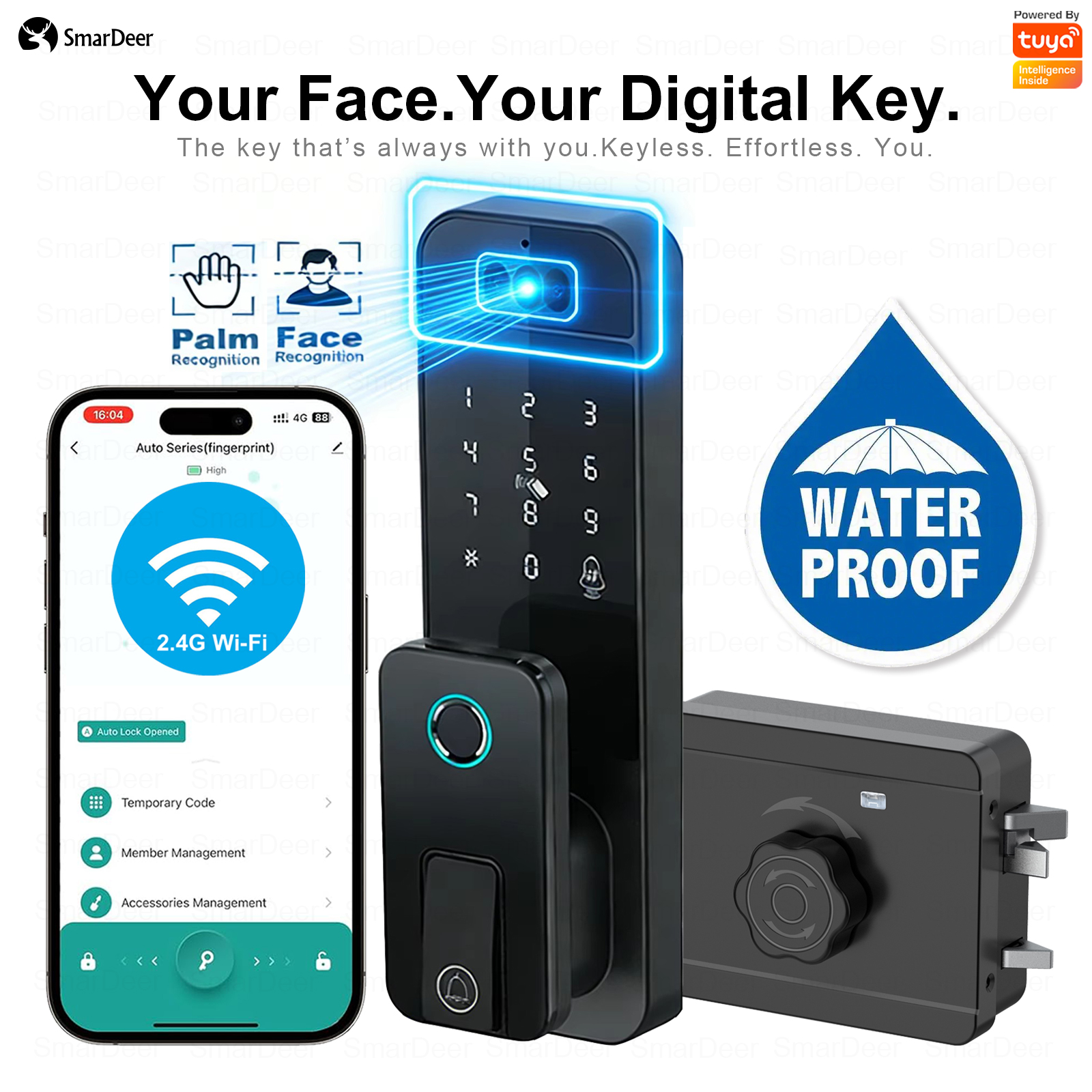 Waterproof Outdoor Smart Door  - مراجعة Smart Garden Outdoor وسعره