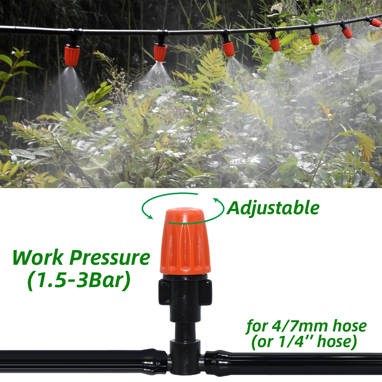 Garden 5M-30M Drip Irrigation  - مراجعة Smart Garden Sprinkler System وسعره