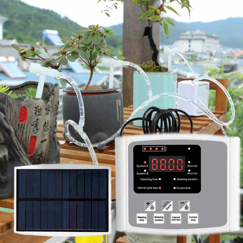 Automatic Solar Energy Drip Ir - مراجعة Smart Garden Valve وسعره