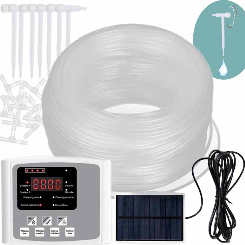 Automatic Solar Energy Drip Ir - مراجعة Smart Garden Valve وسعره