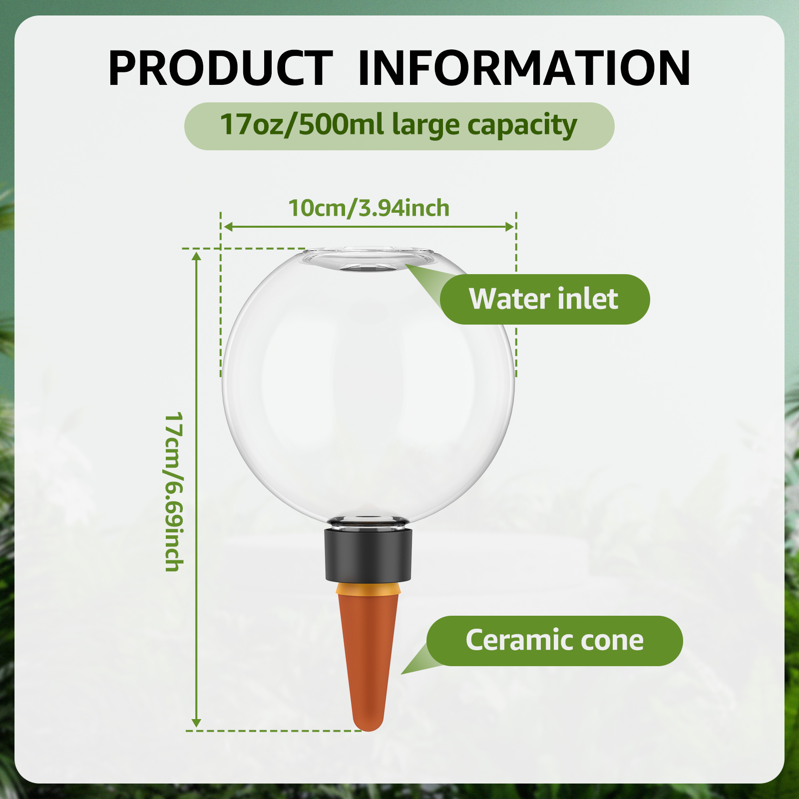 2/4Pcs 500ML Automatic Drip Ir - مراجعة Smart Garden Sprinkler System وسعره