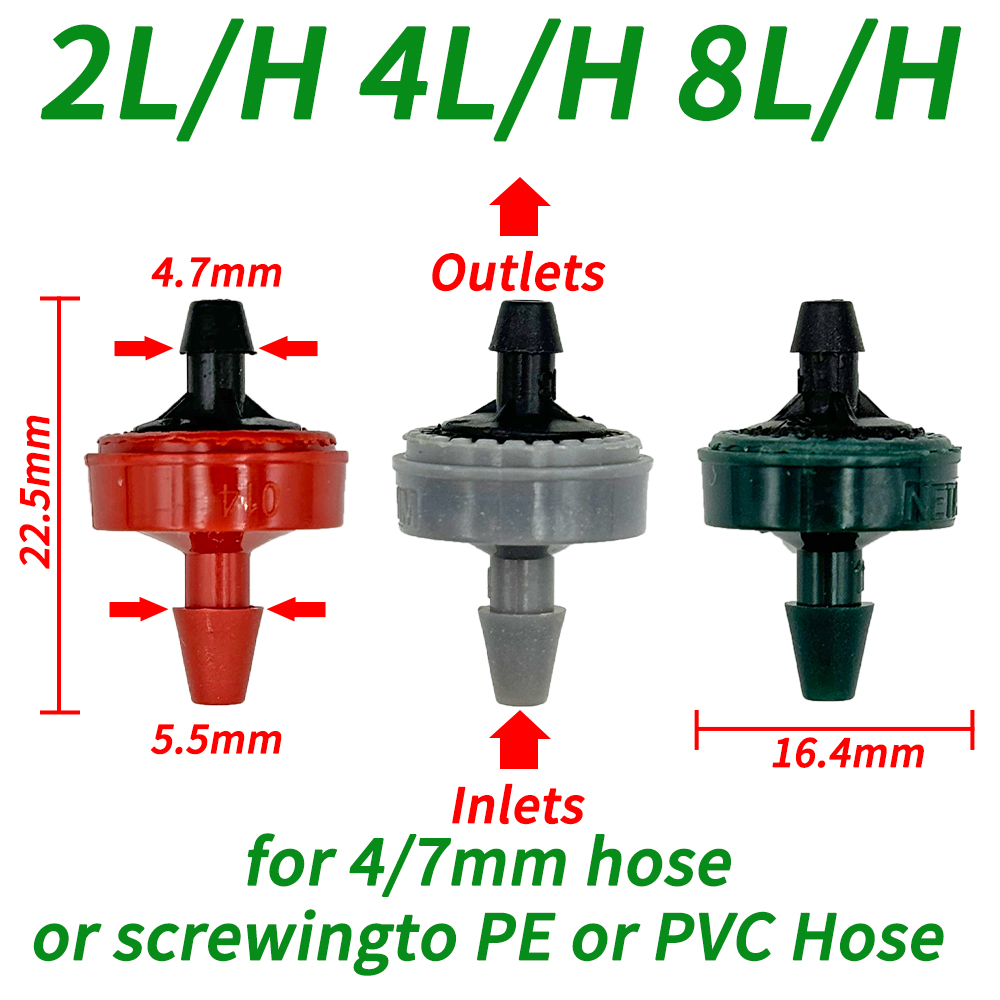 20-50pcs Greenhouse 8L/H Adjus - مراجعة Smart Garden Sprinkler System وسعره
