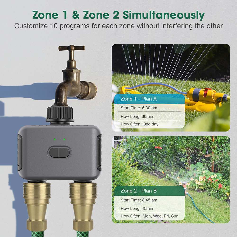 Tuya Smart Water Timer Zigbee/ - مراجعة Smart Garden Valve وسعره