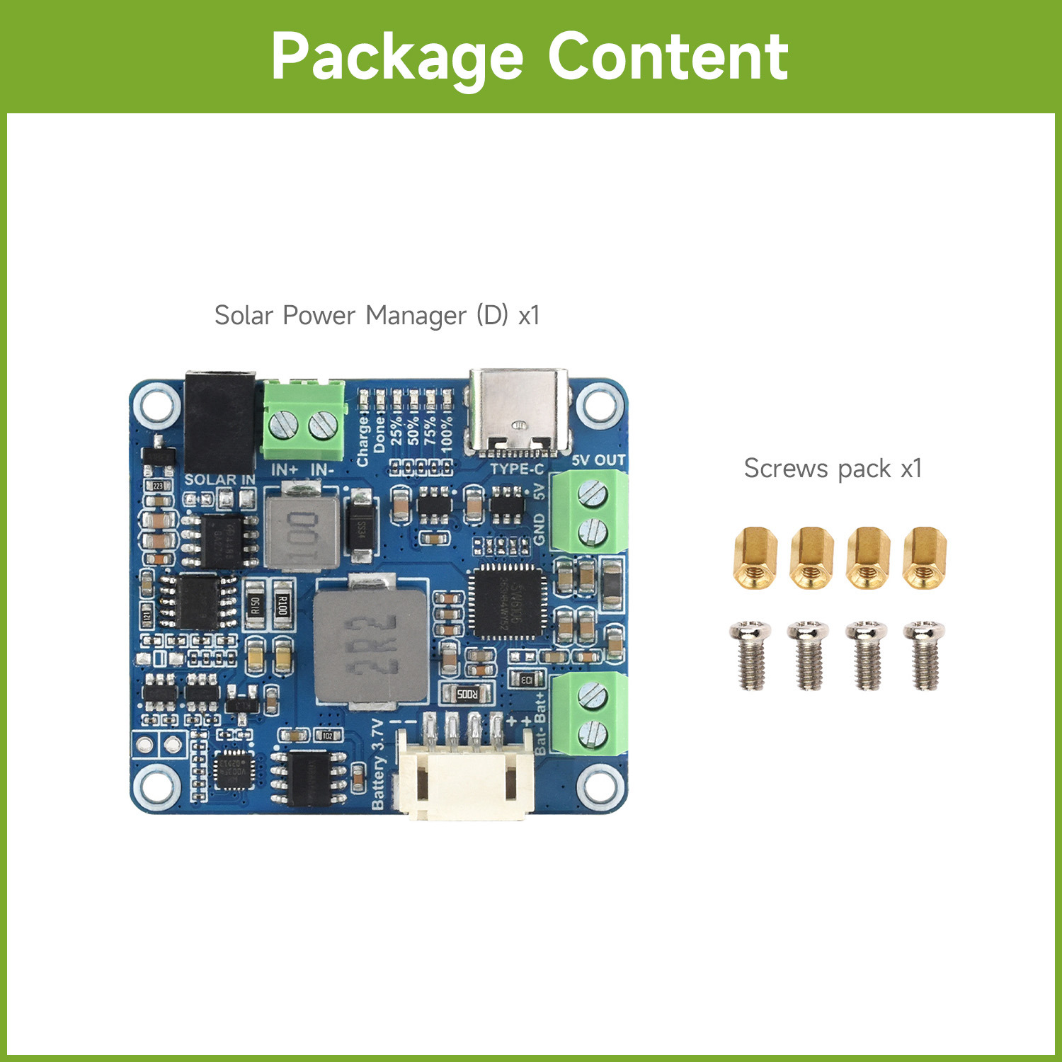 Waveshare Solar Power Manager  - مراجعة Smart Garden Arduino وسعره