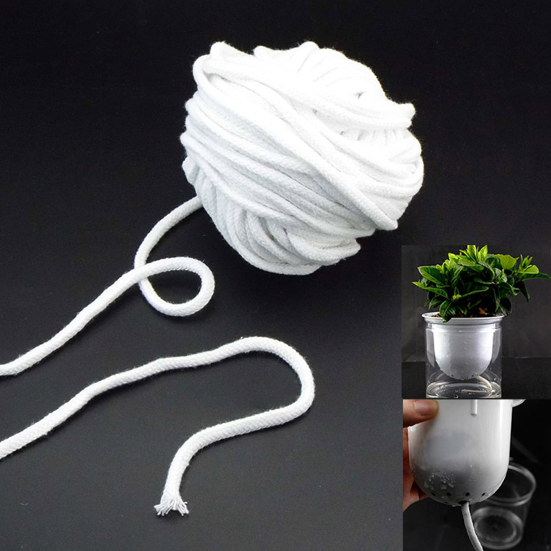 Self Watering Cotton Wick Rope - مراجعة Smart Garden Sprinkler System وسعره