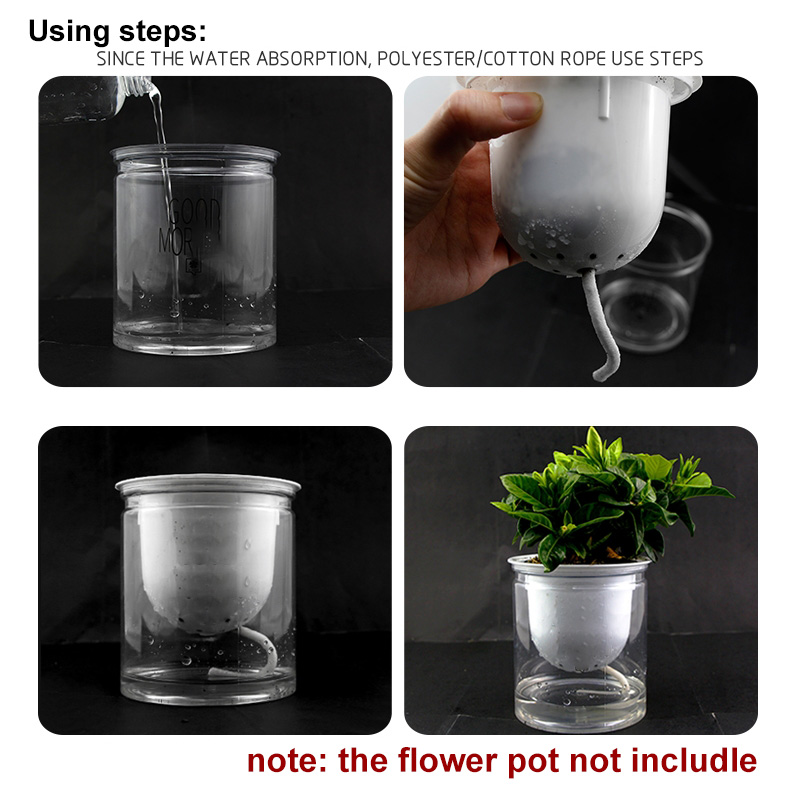 Self Watering Cotton Wick Rope - مراجعة Smart Garden Sprinkler System وسعره