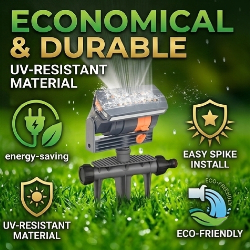 Automatic Oscillating Sprinkle - مراجعة Smart Garden Sprinkler وسعره