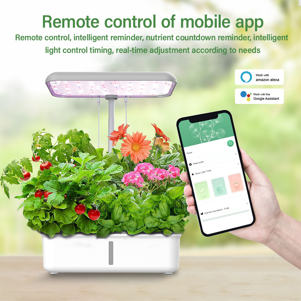 Tuya WiFi Plant Hydroponics Sy - مراجعة Smart Garden Gate وسعره
