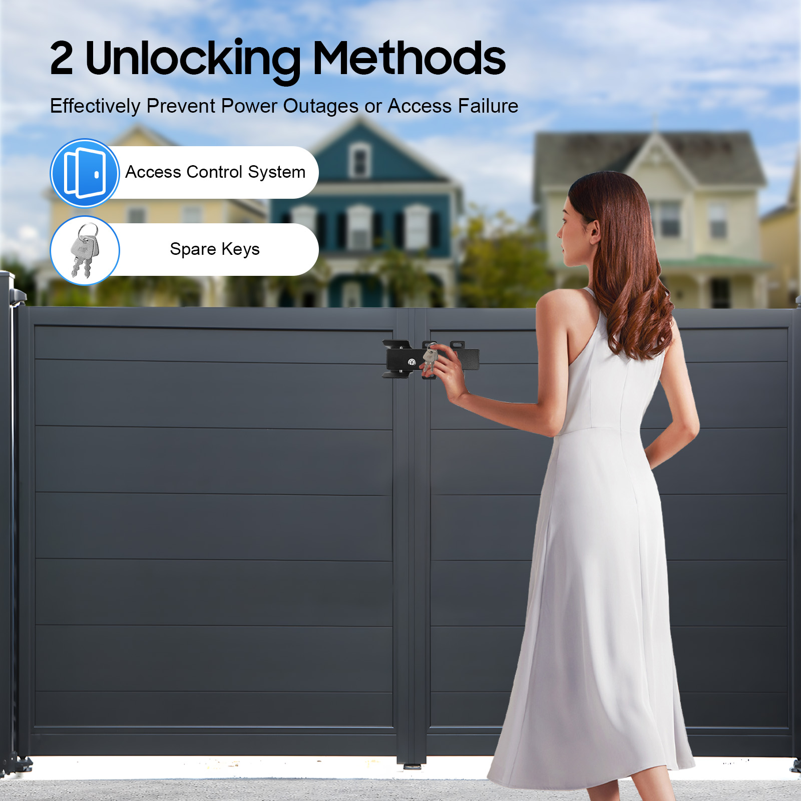 24V 60W Electric Gate Lock, IP - مراجعة Smart Garden Gate وسعره