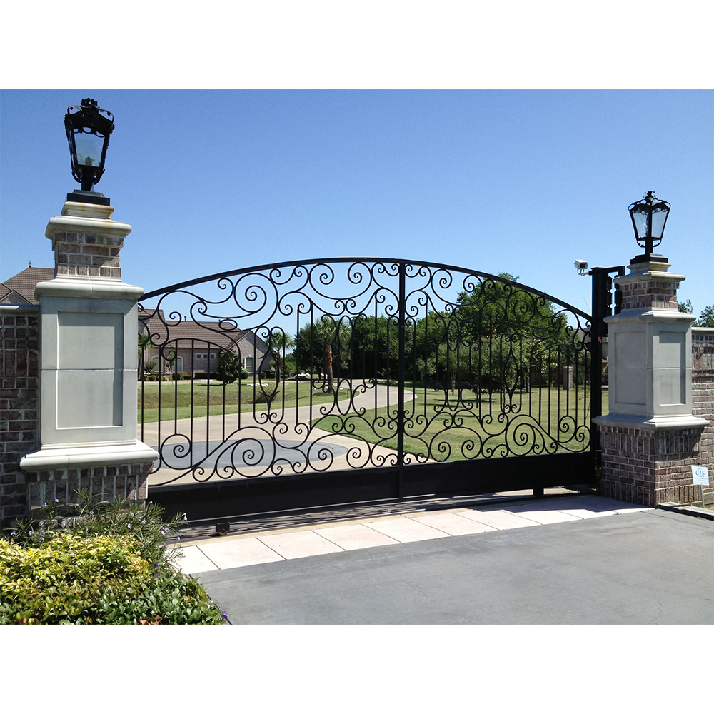 Luxury Electric Wrought Iron S - مراجعة Smart Garden Gate وسعره