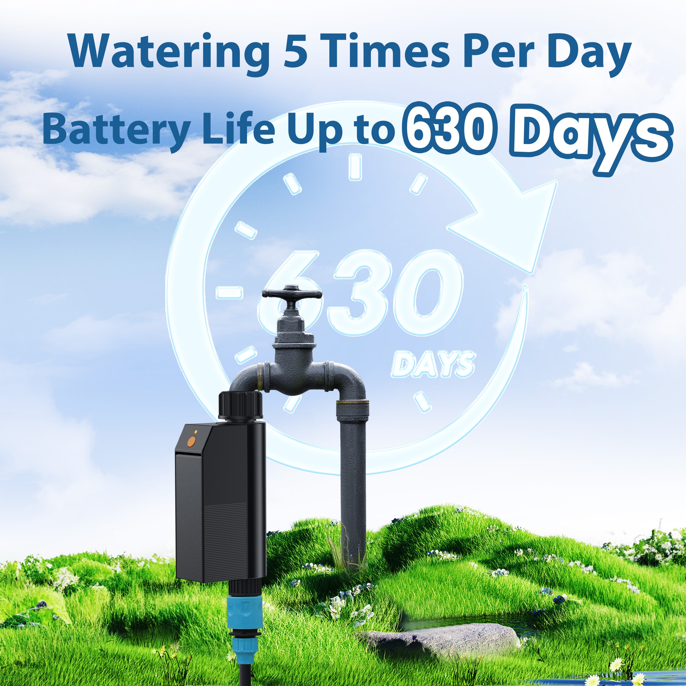 GIRIER Tuya Smart Water Timer  - مراجعة Smart Garden Valve وسعره