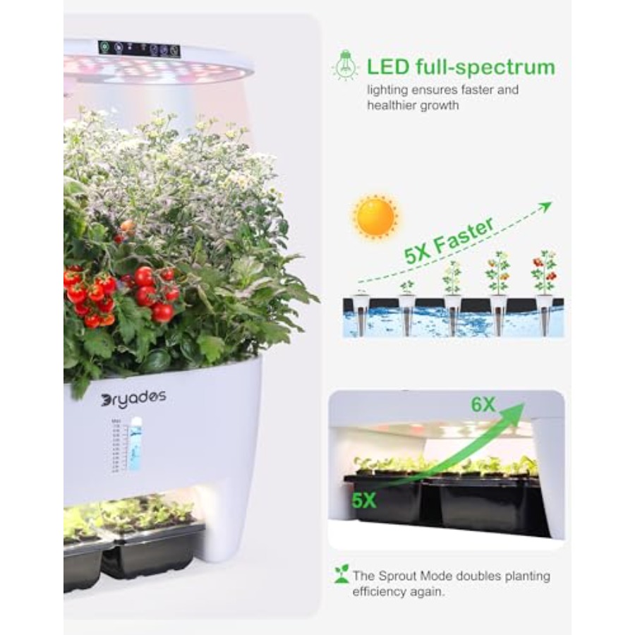 Hydroponic Growing System Kit  - مراجعة Smart Garden Offices وسعره