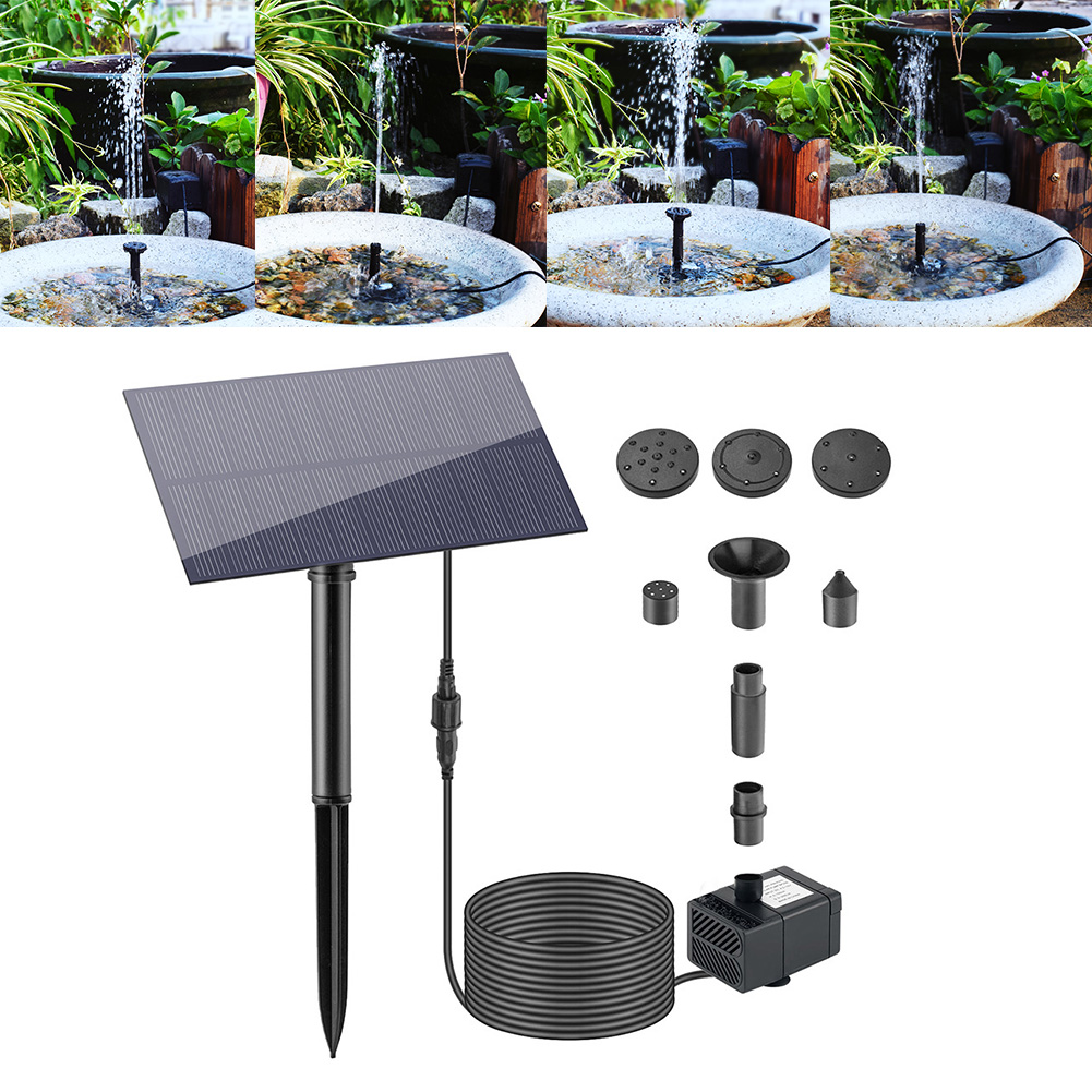 5W 5V Water Fountain Garden De - مراجعة Smart Garden Outdoor وسعره