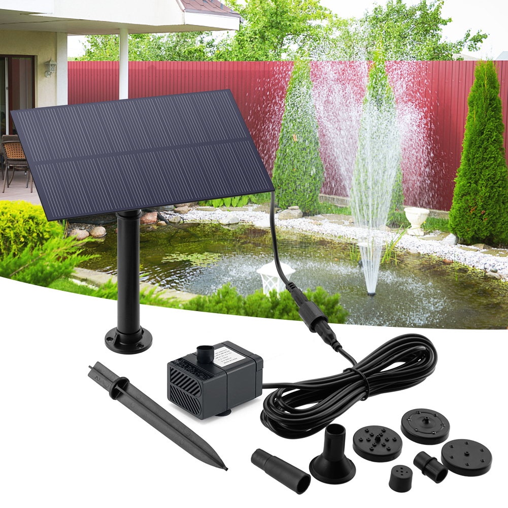 5W 5V Water Fountain Garden De - مراجعة Smart Garden Outdoor وسعره