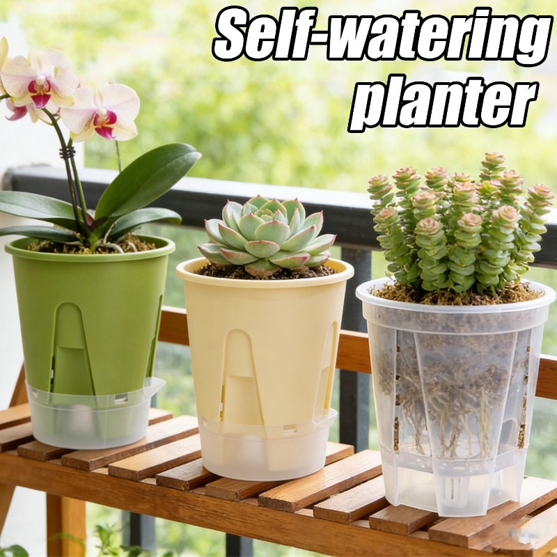Self Watering Planter Pot Tray - مراجعة Smart Garden Sprinkler System وسعره