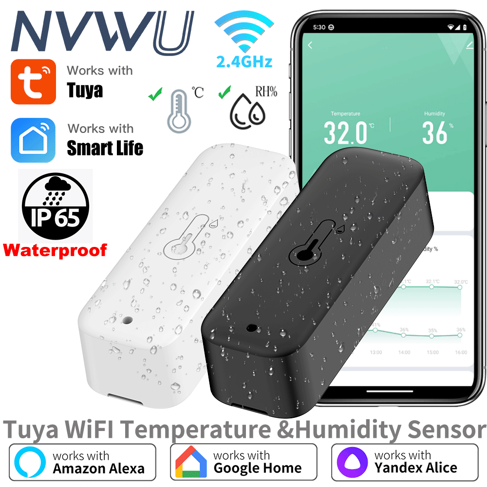 Tuya WiFi Temperature Humidity - مراجعة Smart Garden Arduino وسعره