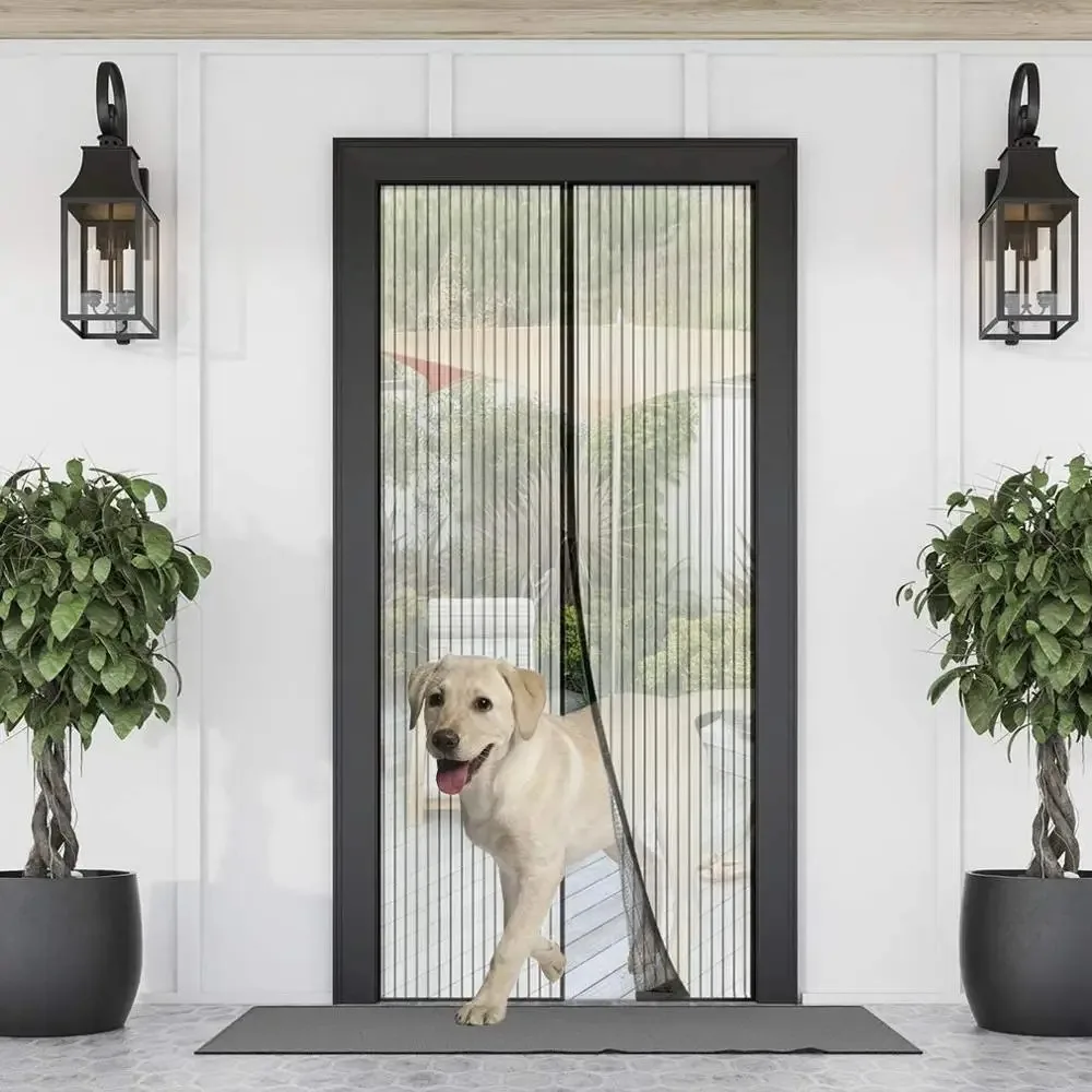 Curtains Magnetic Door Curtain - مراجعة Smart Garden Gate وسعره