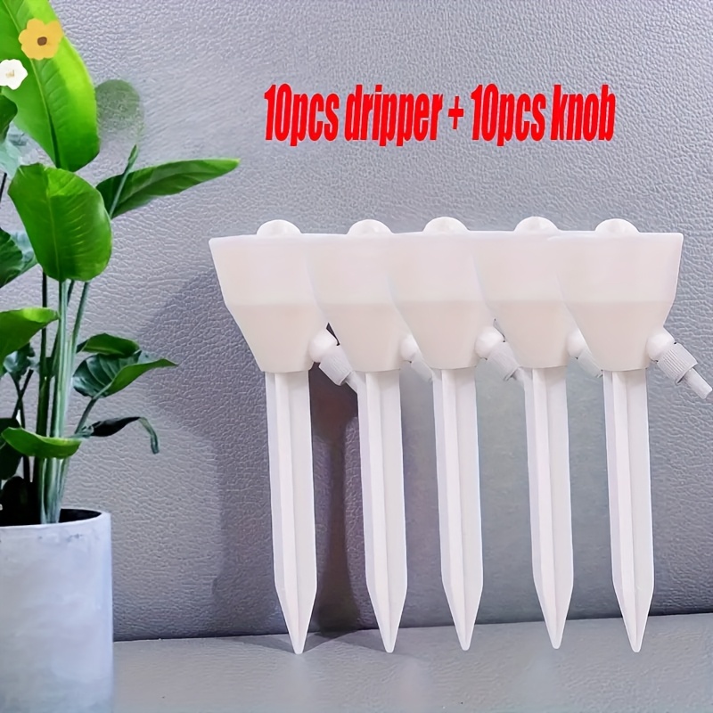 10PCS Automatic Plant Drip Irr - مراجعة Smart Garden Sprinkler وسعره