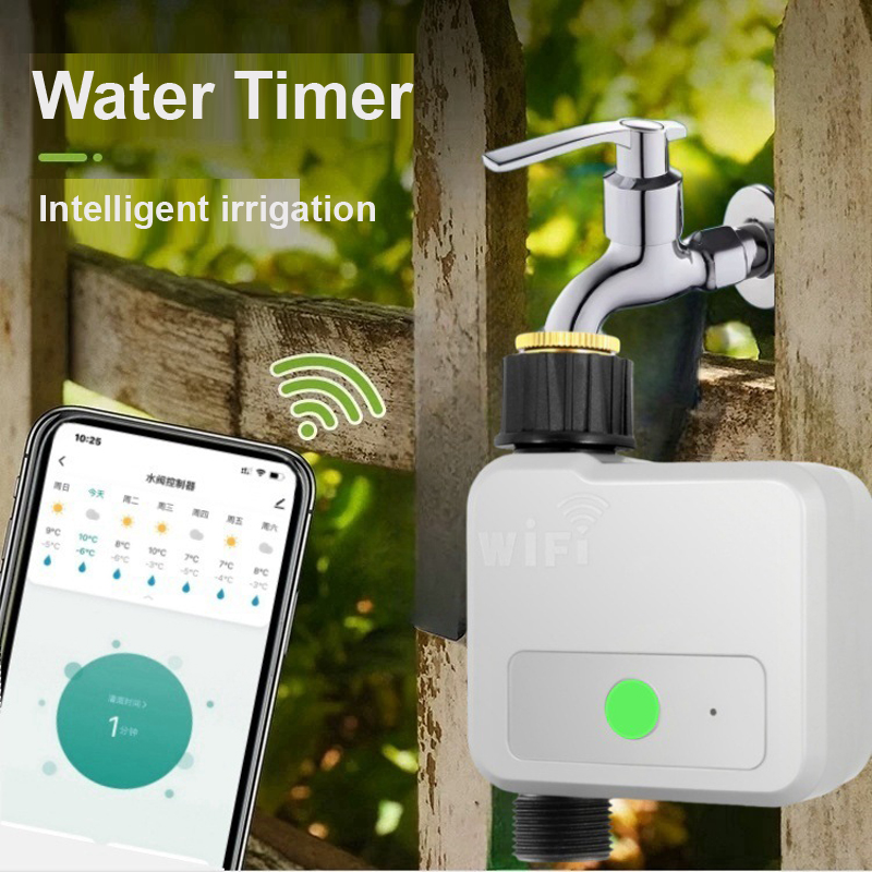 Tuya WiFi Watering Timer Solar - مراجعة Smart Garden Valve وسعره