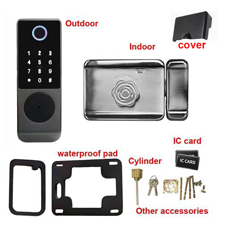 Wifi Tuya Smart Lock Waterproo - مراجعة Smart Garden Gate وسعره