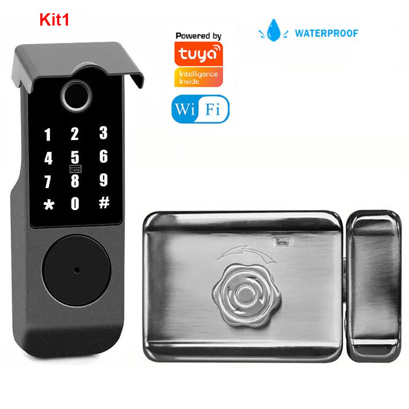 Wifi Tuya Smart Lock Waterproo - مراجعة Smart Garden Gate وسعره