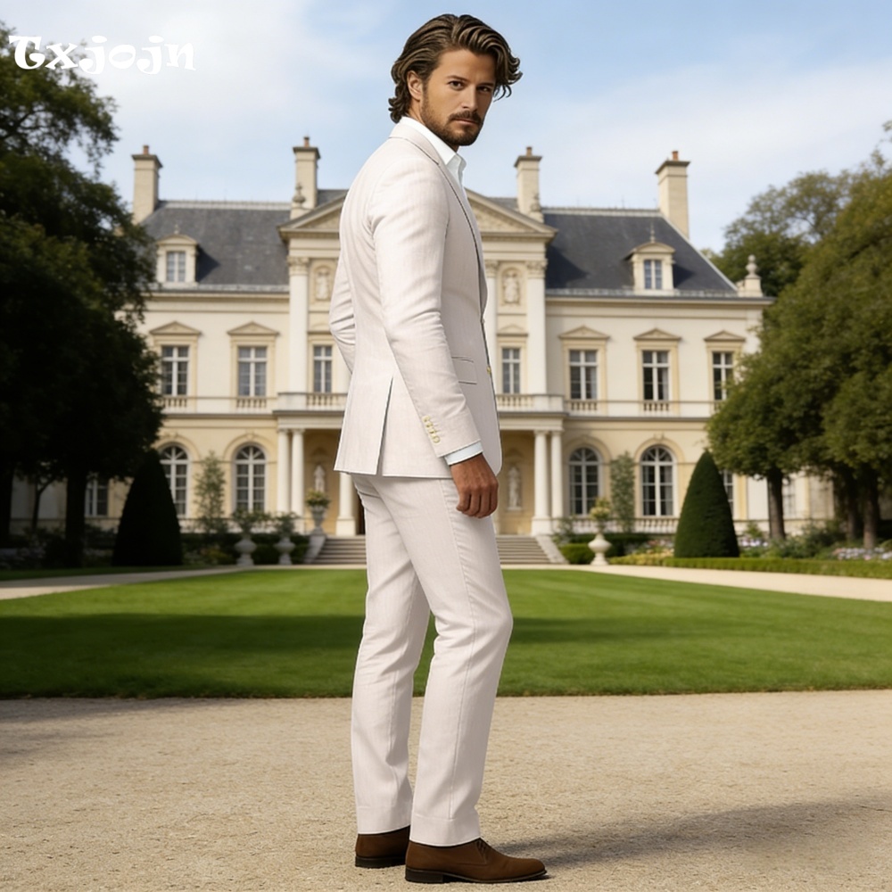 Stylish 2PCS Suit Peak Lapel S - مراجعة Smart Garden Offices وسعره