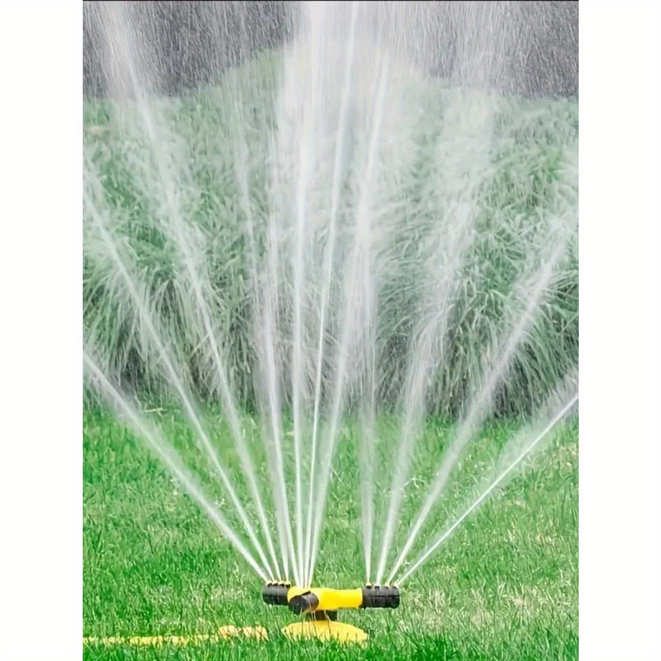 1pc 360° Automatic Rotating Sp - مراجعة Smart Garden Sprinkler وسعره