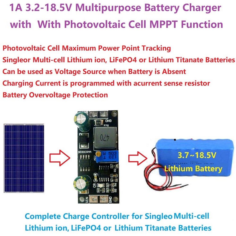 MPPT 1A LiPo Solar Charge Cont - مراجعة Smart Garden Arduino وسعره