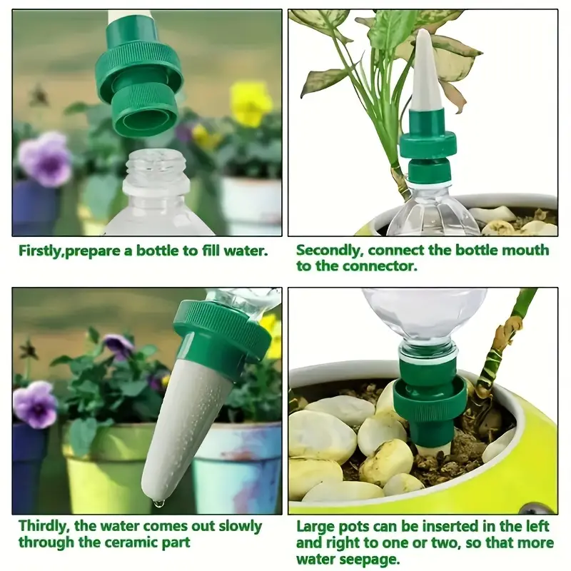 4PC Automatic Plant Drip Irrig - مراجعة Smart Garden Sprinkler System وسعره