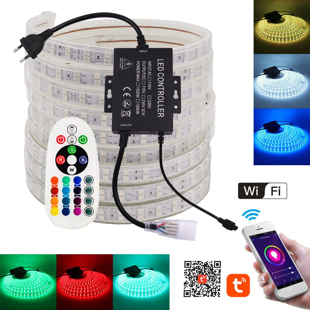 110V 220V RGB Smart Tuya WIFI  - مراجعة Smart Garden Uk وسعره