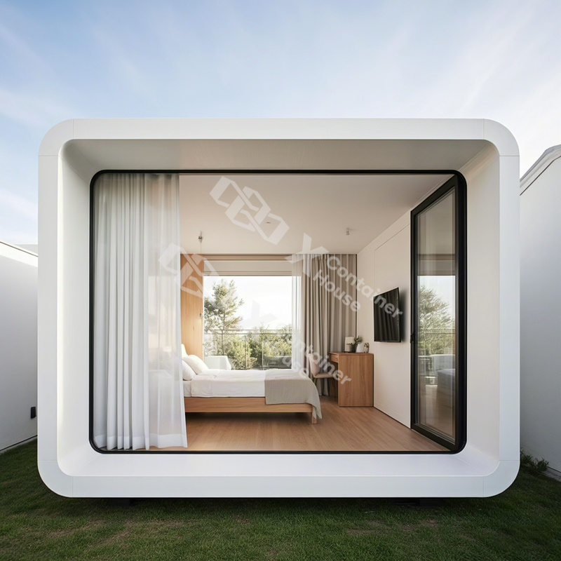 Prefab Mobile Steel Modular Ca - مراجعة Smart Garden Apple وسعره