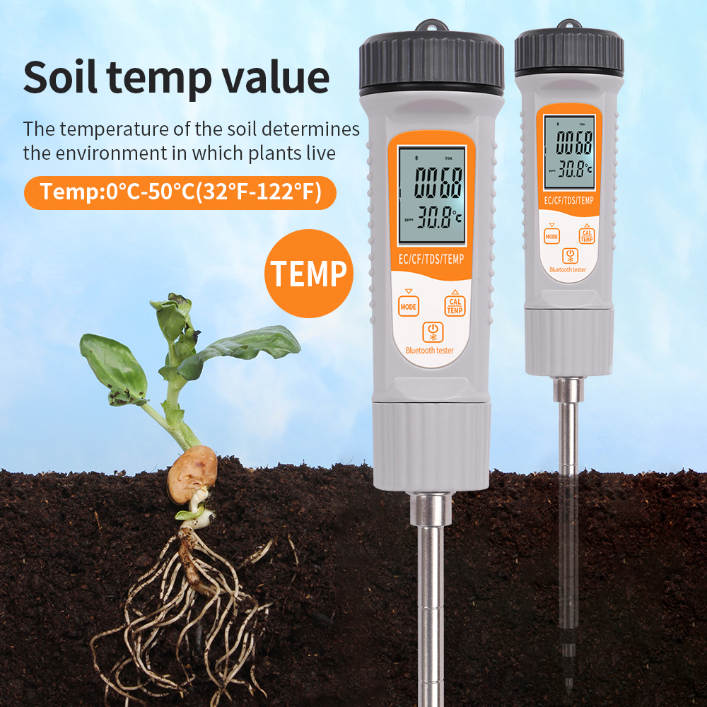 Bluetooth Soil Meter Multifunc - مراجعة Smart Garden Nutrients وسعره