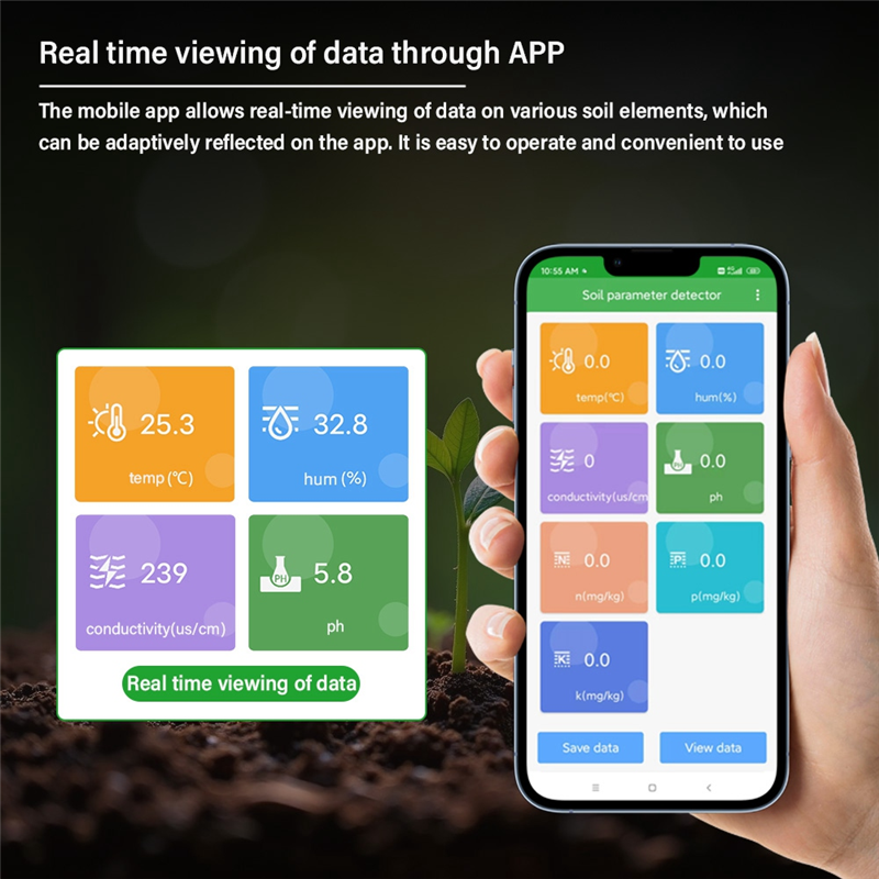 A26F-Soil Nutrient Sensor Soil - مراجعة Smart Garden Nutrients وسعره
