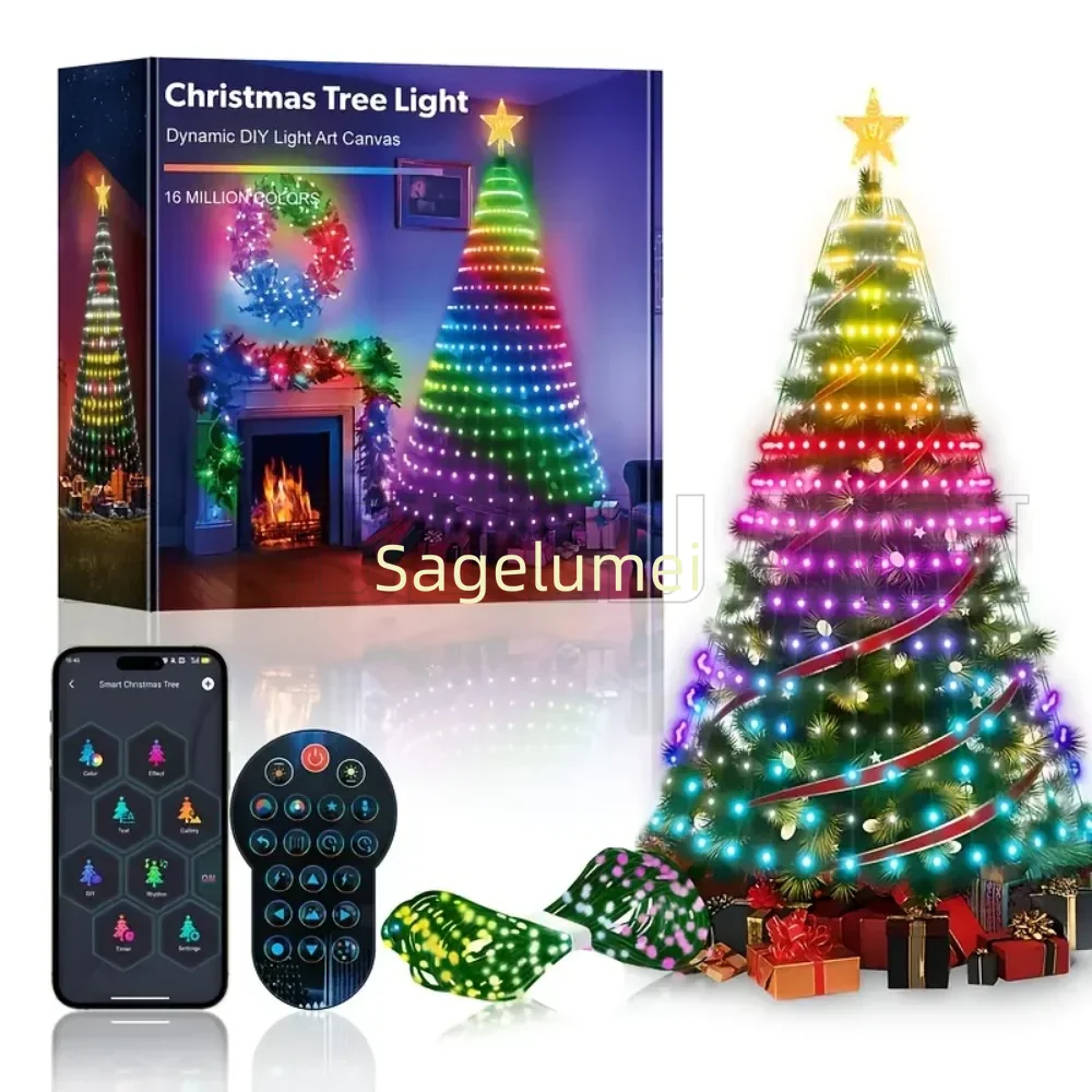 RGBIC 400LEDs Christmas Lights - مراجعة Smart Garden Uk وسعره