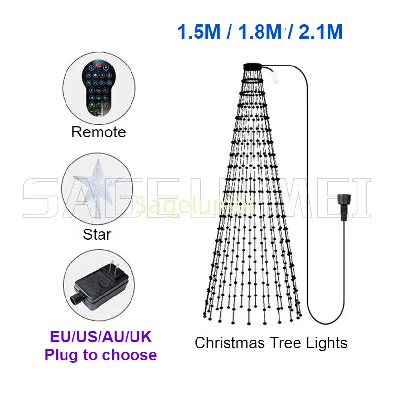 RGBIC 400LEDs Christmas Lights - مراجعة Smart Garden Uk وسعره