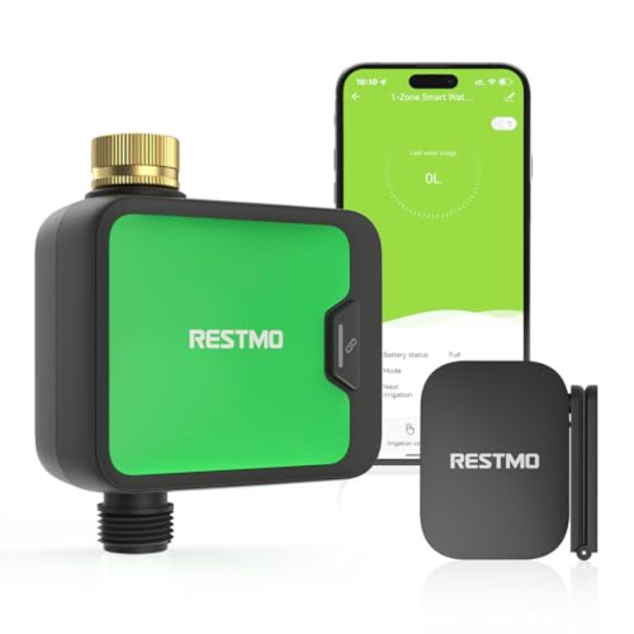 Smart WiFi Water Timer for Gar - مراجعة Smart Garden Sprinkler وسعره