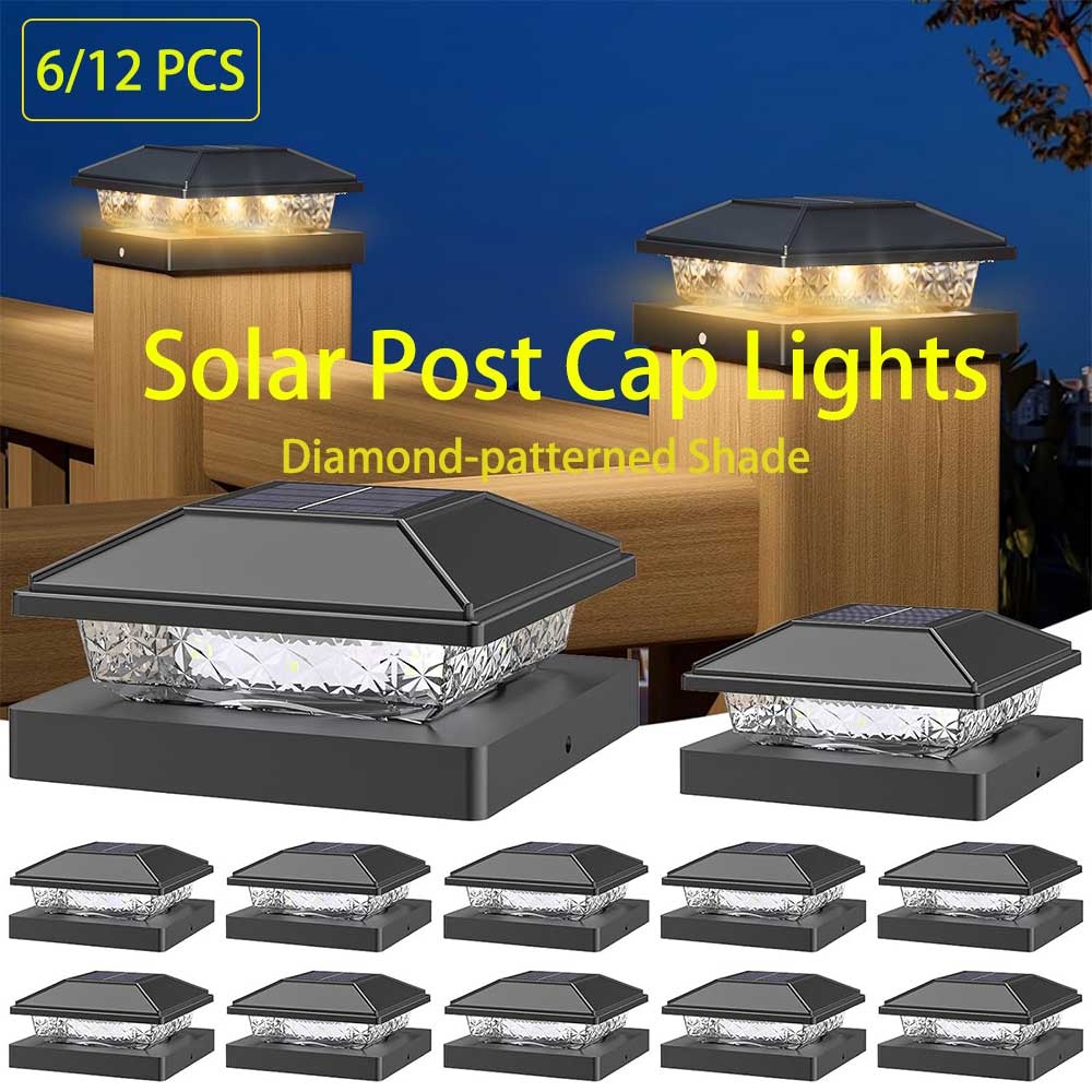 6/12X Outdoor Solar Post Cap L - مراجعة Smart Garden Gate وسعره