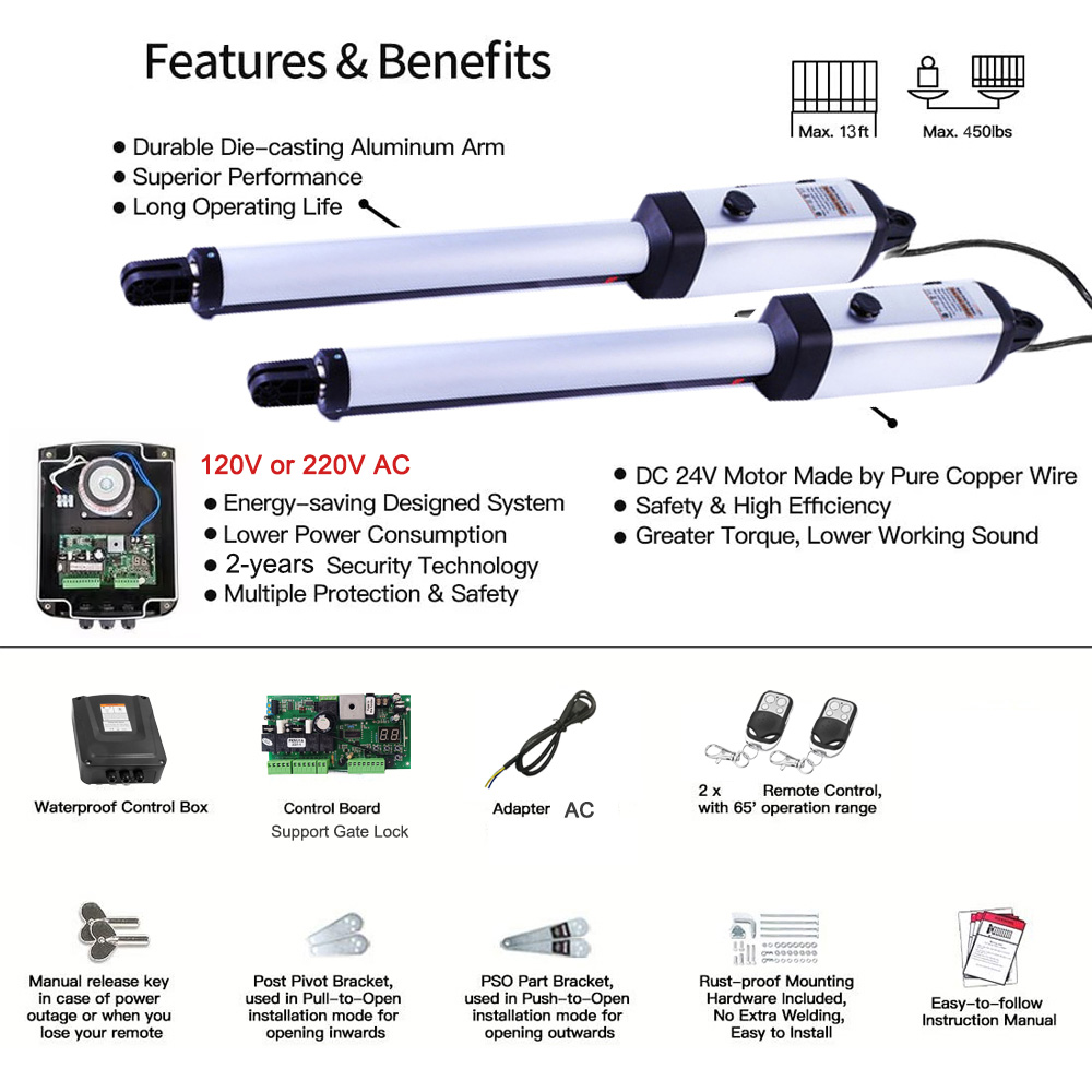 MK702 Automatic Swing Gate Ope - مراجعة Smart Garden Apple وسعره