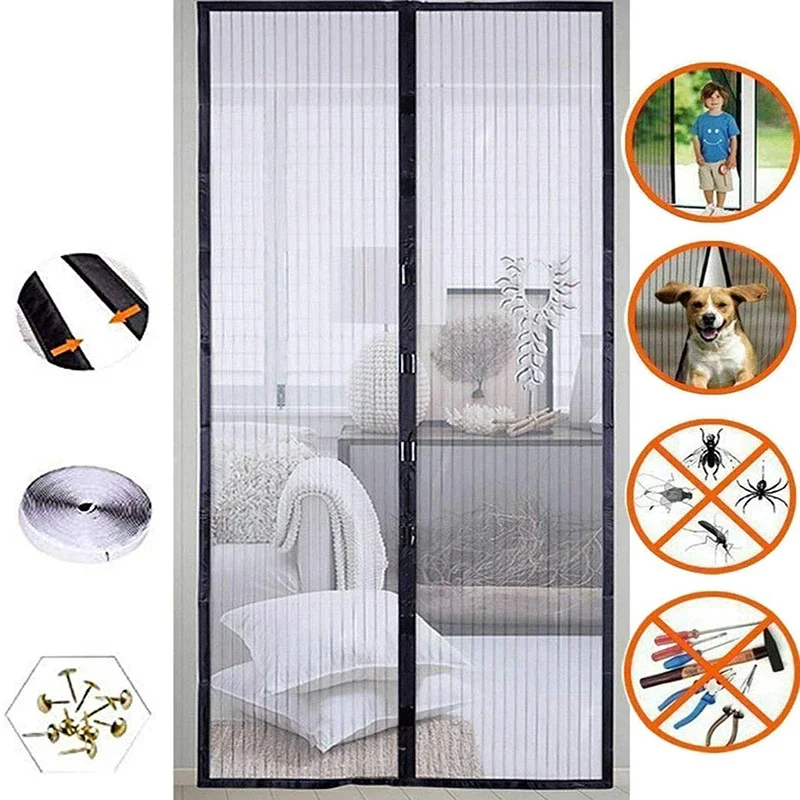 Magnetic Mosquito Net Door 80/ - مراجعة Smart Garden Gate وسعره