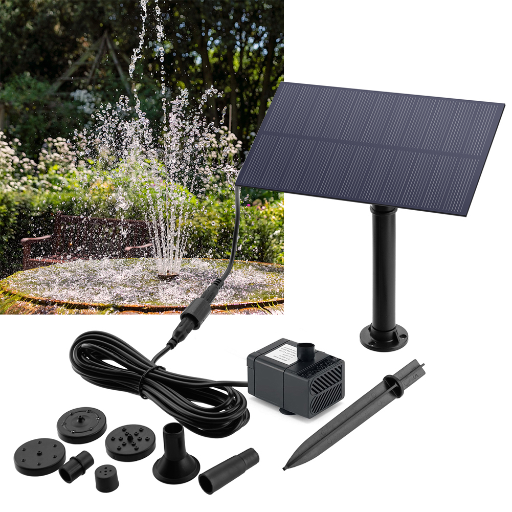 5W 5V Solar Water Pump Garden  - مراجعة Smart Garden Outdoor وسعره