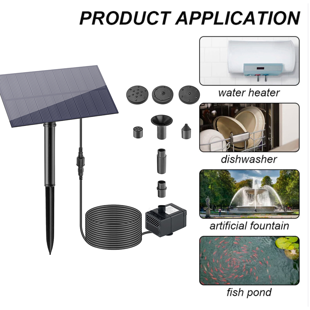 5W 5V Solar Water Pump Garden  - مراجعة Smart Garden Outdoor وسعره