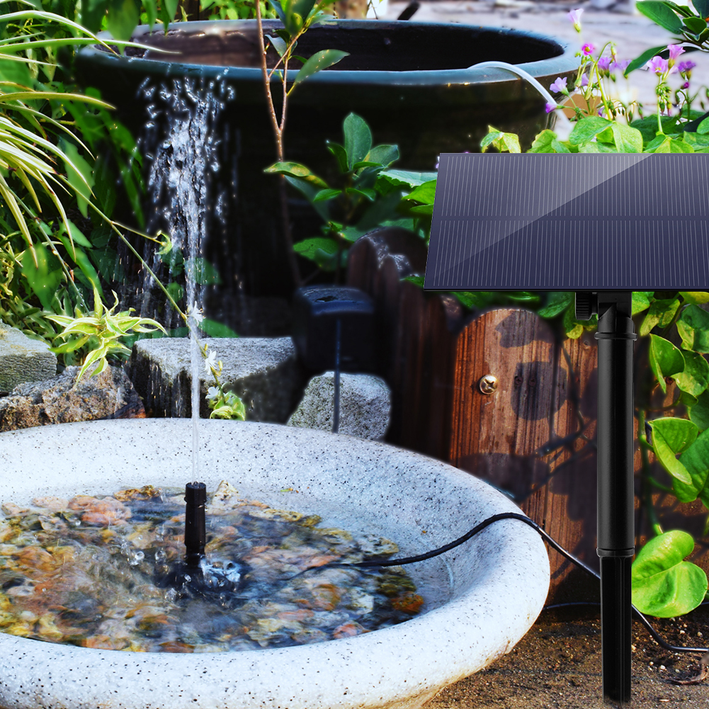 5W 5V Solar Water Pump Garden  - مراجعة Smart Garden Outdoor وسعره
