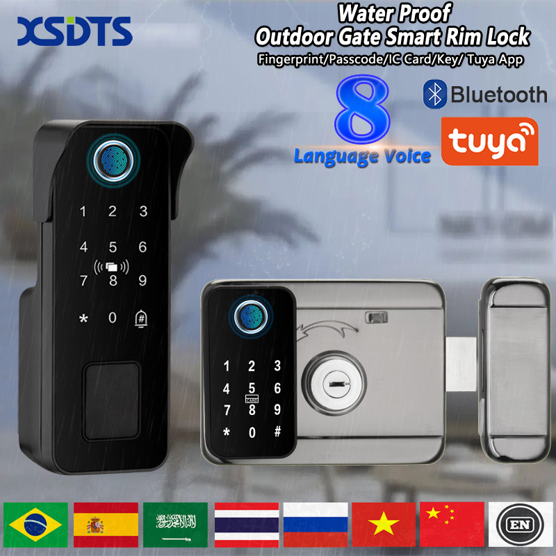 Waterproof Smart Door Lock Fin - مراجعة Smart Garden Outdoor وسعره