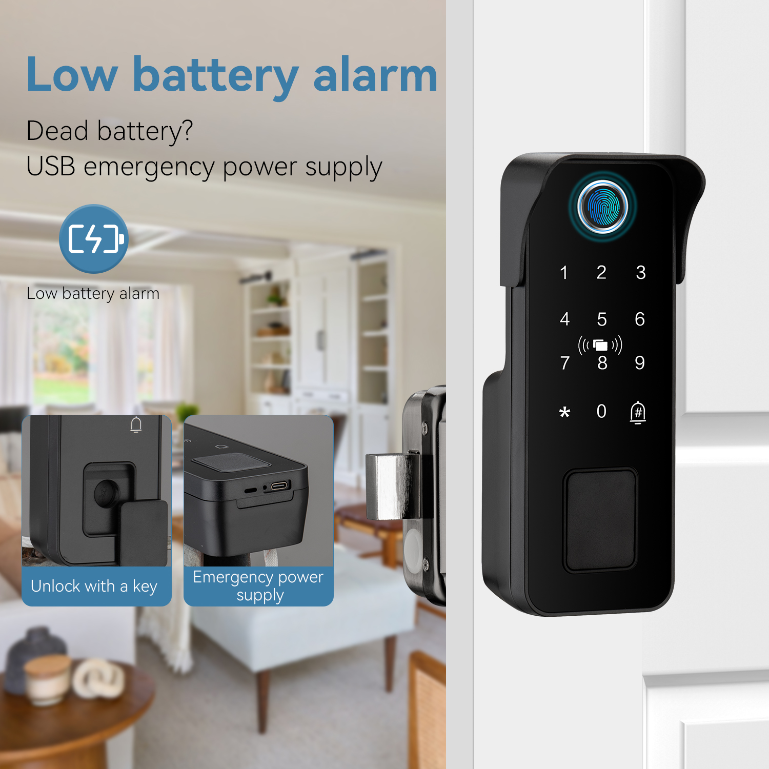 Waterproof Smart Door Lock Fin - مراجعة Smart Garden Outdoor وسعره